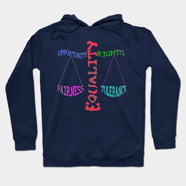 Equality Hoodie by madmonkey